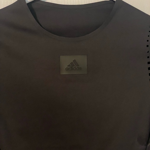NWT Adidas Originals Boa Cropped Laser-cut Stretch Recycled Top Size S - Picture 5 of 6